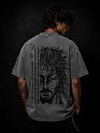 Vagabond Musashi Vintage Washed T-Shirt, Anime Manga Streetwear, Unisex Tee