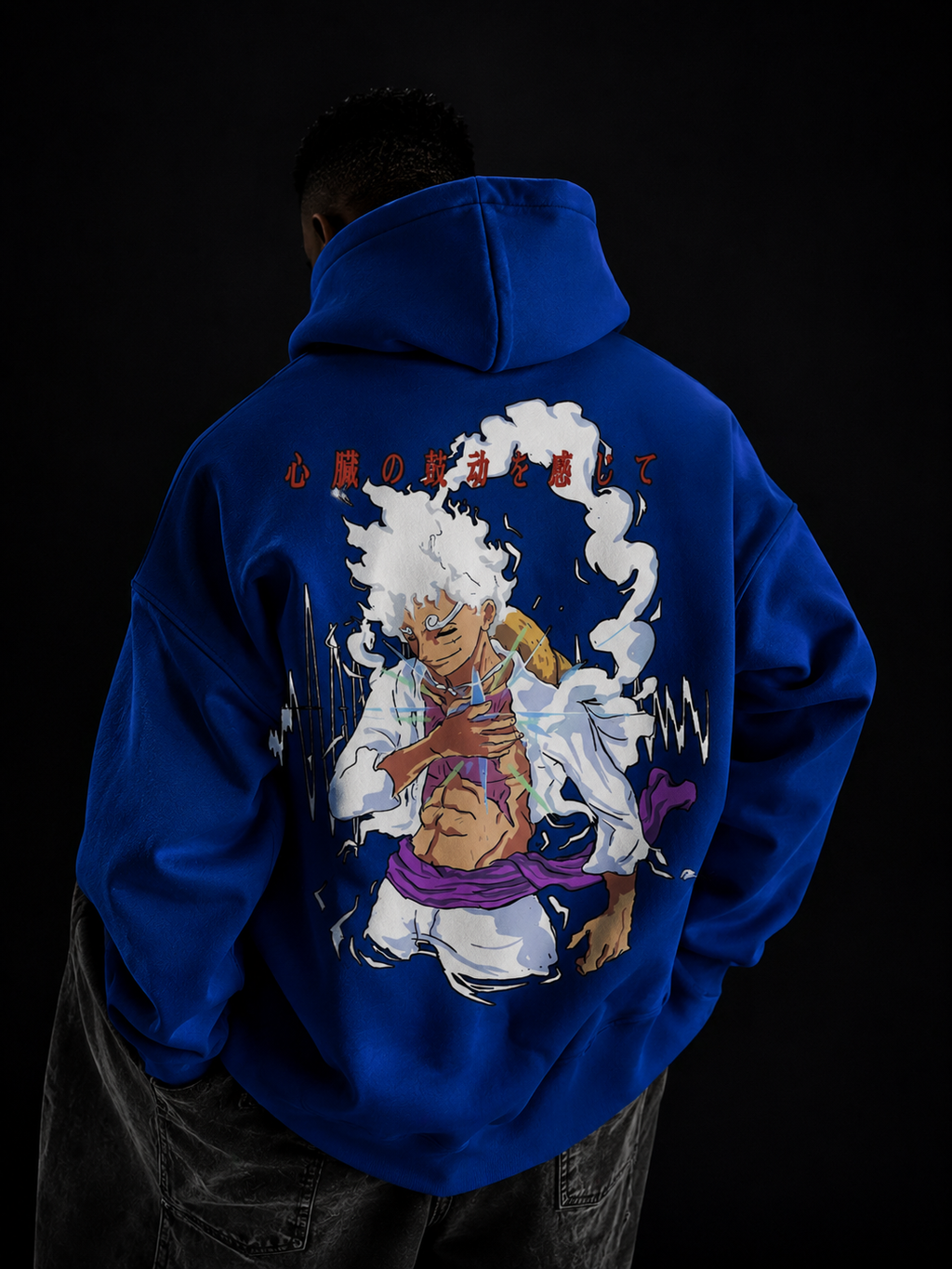 Gear 5 Anime Hoodie, Manga Inspired Streetwear, Anime Fan Gift, Unisex Pullover
