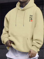 Samurai Warrior Hoodie | Japanese Sun Graphic Streetwear Pullover