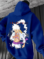 Gear 5 Anime Hoodie, Manga Inspired Streetwear, Anime Fan Gift, Unisex Pullover