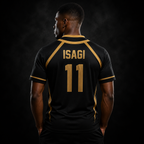 Anime Football Jersey –  Inspired Black & Red Bastard München Soccer Shirt