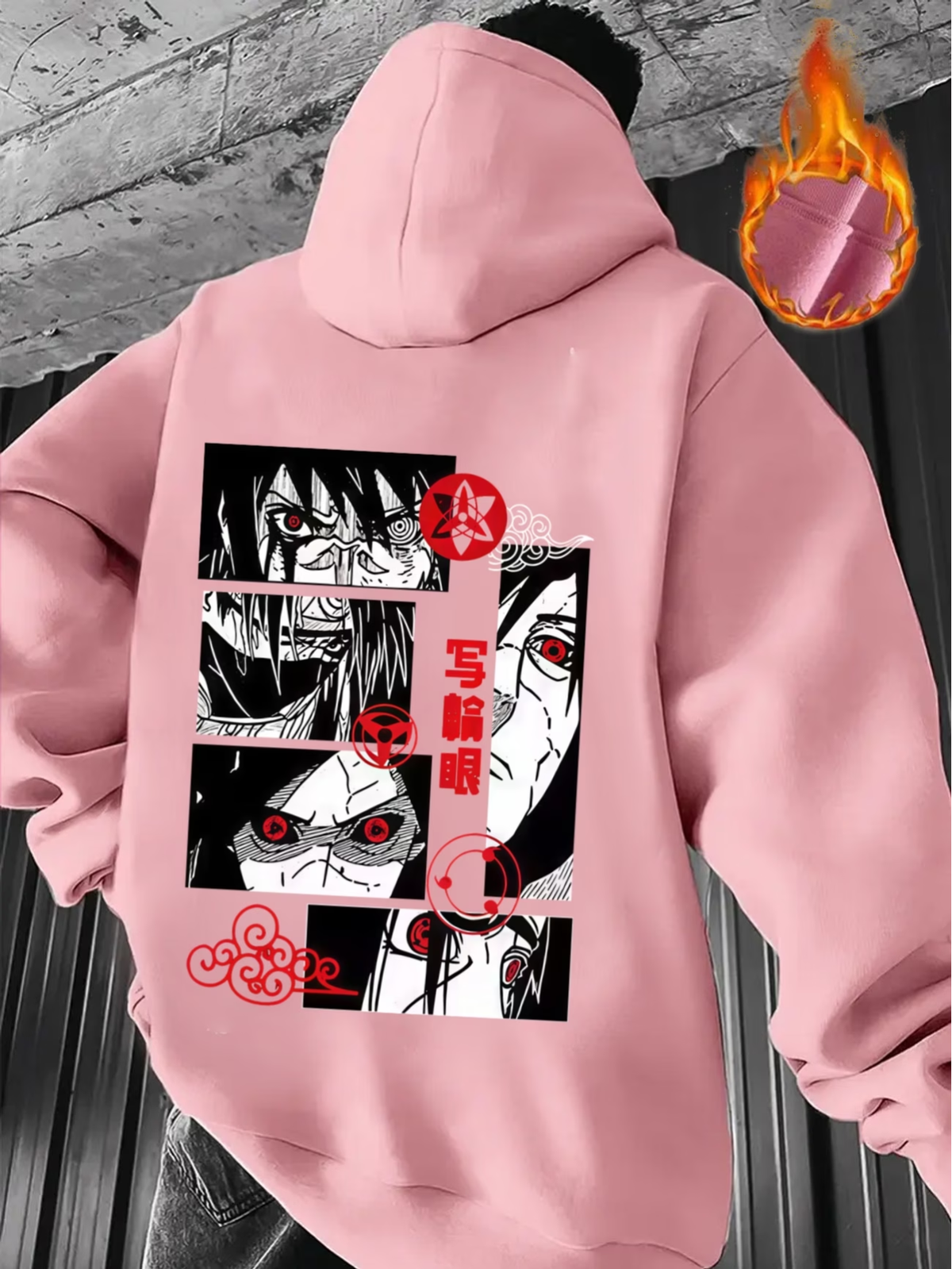 Uchiha Clan Hoodie, Anime Inspired Streetwear, Ninja Clan Pullover, Manga Fan Gift