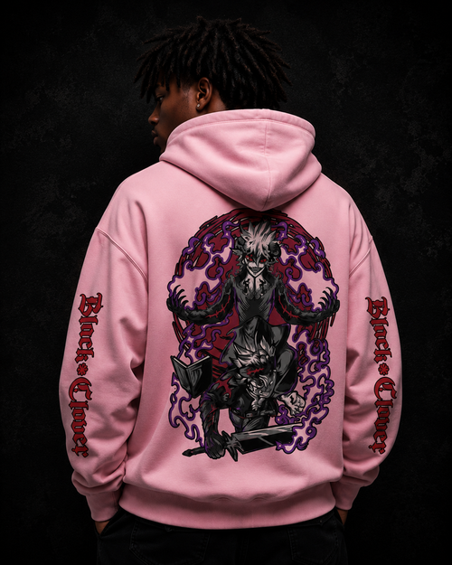 Anime black clover hoodie, Harajuku jumper, men's and women's breathable casual hoodie