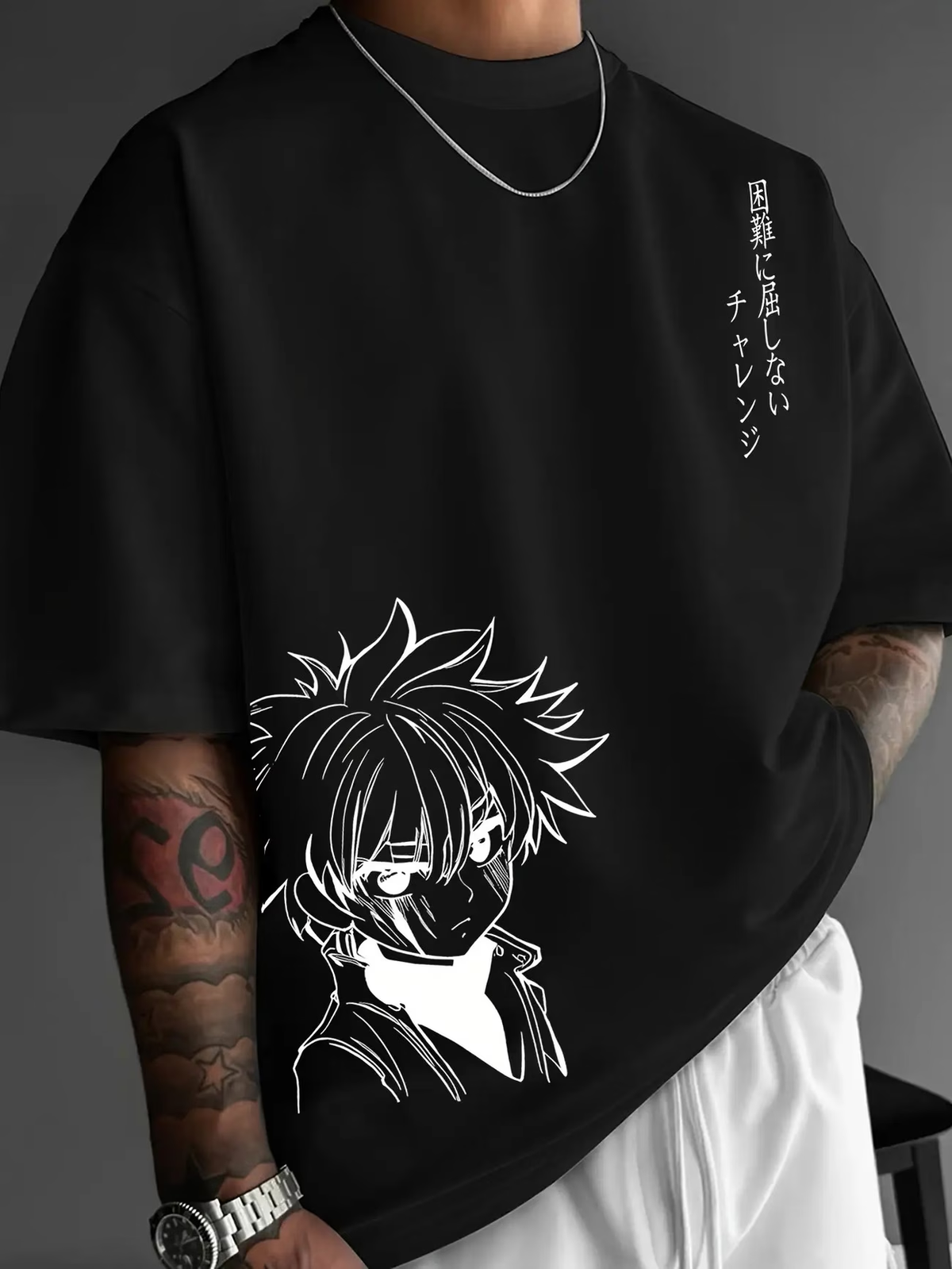 Killua Streetwear T-Shirt | Anime Graphic Tee | Hunter Inspired Shirt | Urban Fashion Top