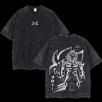 Broly Acid Wash Anime Graphic T-Shirt