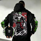 Zoro Anime Graphic Hoodie – Japanese Streetwear Pullover