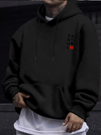 Samurai Warrior Hoodie | Japanese Sun Graphic Streetwear Pullover
