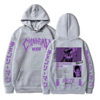 Chainsaw Man Reze Hoodie – Purple Anime Graphic Oversized Hoodie | Manga Streetwear