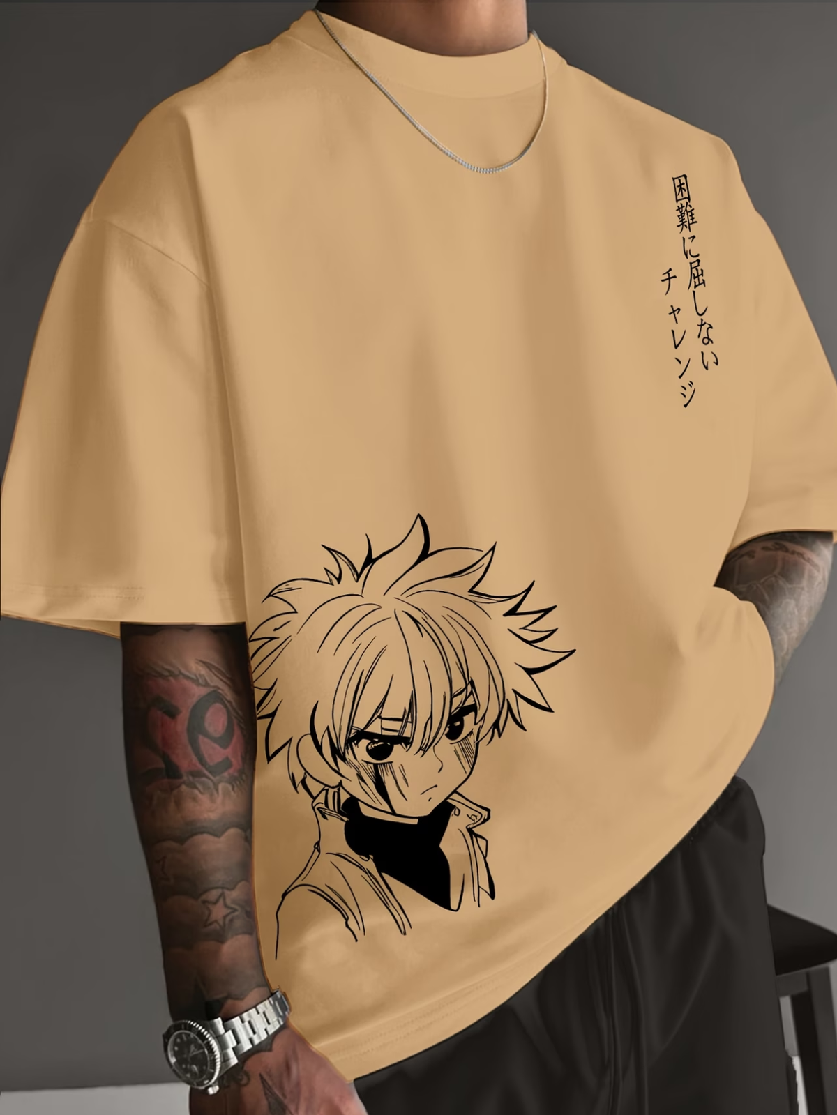 Killua Streetwear T-Shirt | Anime Graphic Tee | Hunter Inspired Shirt | Urban Fashion Top