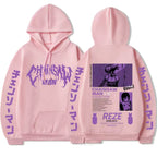 Chainsaw Man Reze Hoodie – Purple Anime Graphic Oversized Hoodie | Manga Streetwear