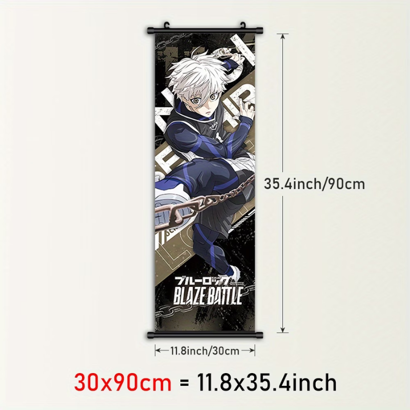 Seishiro Nagi Blue Lock Anime Framed Wall Art Poster