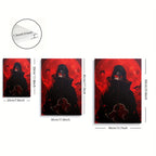 Framed Artwork Featuring Akatsuki Uchiha Itachi