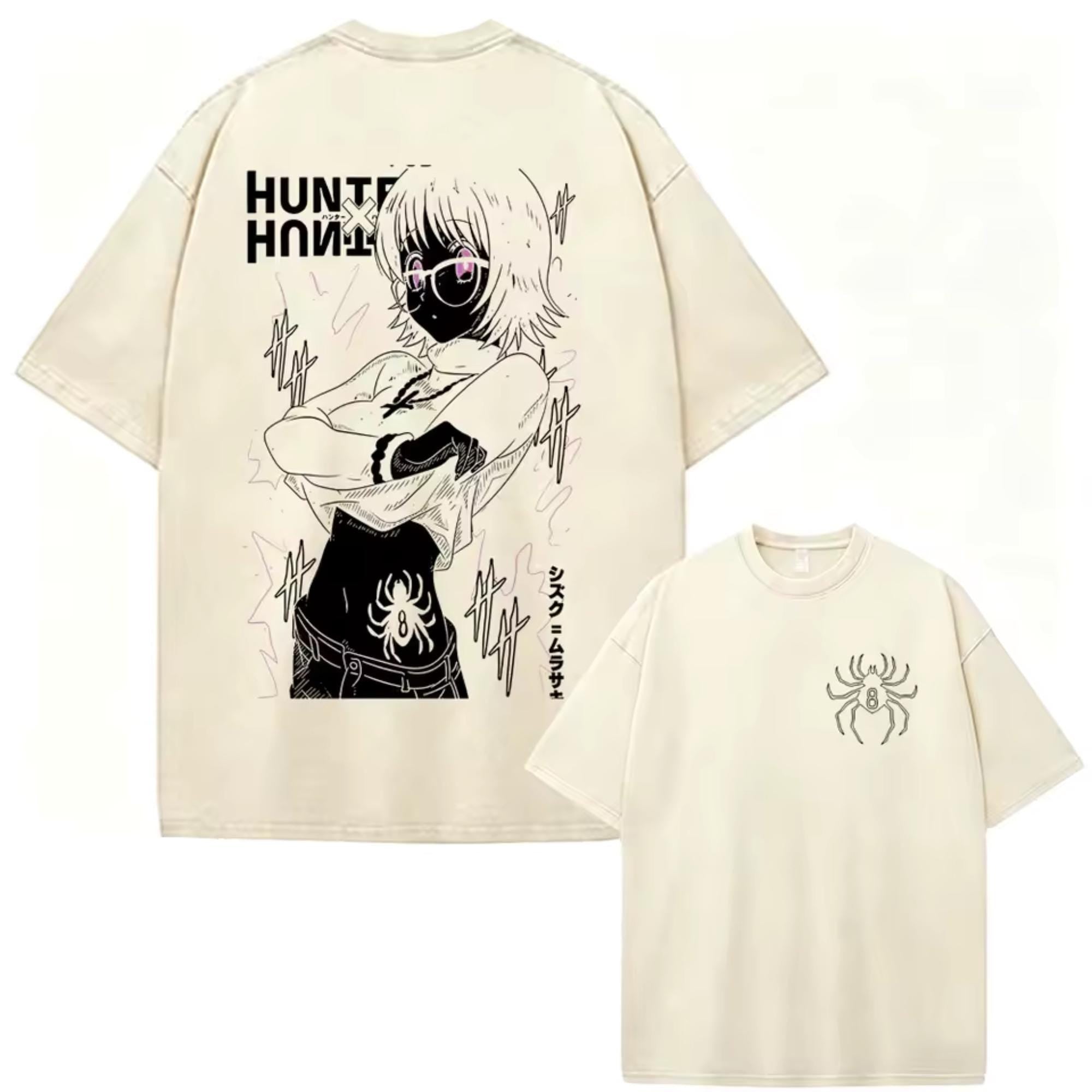 Shizuku Murasaki Anime T-Shirt, Hunter Inspired Graphic Tee, Japanese Streetwear