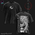 Vagabond Musashi Vintage Washed T-Shirt, Anime Manga Streetwear, Unisex Tee