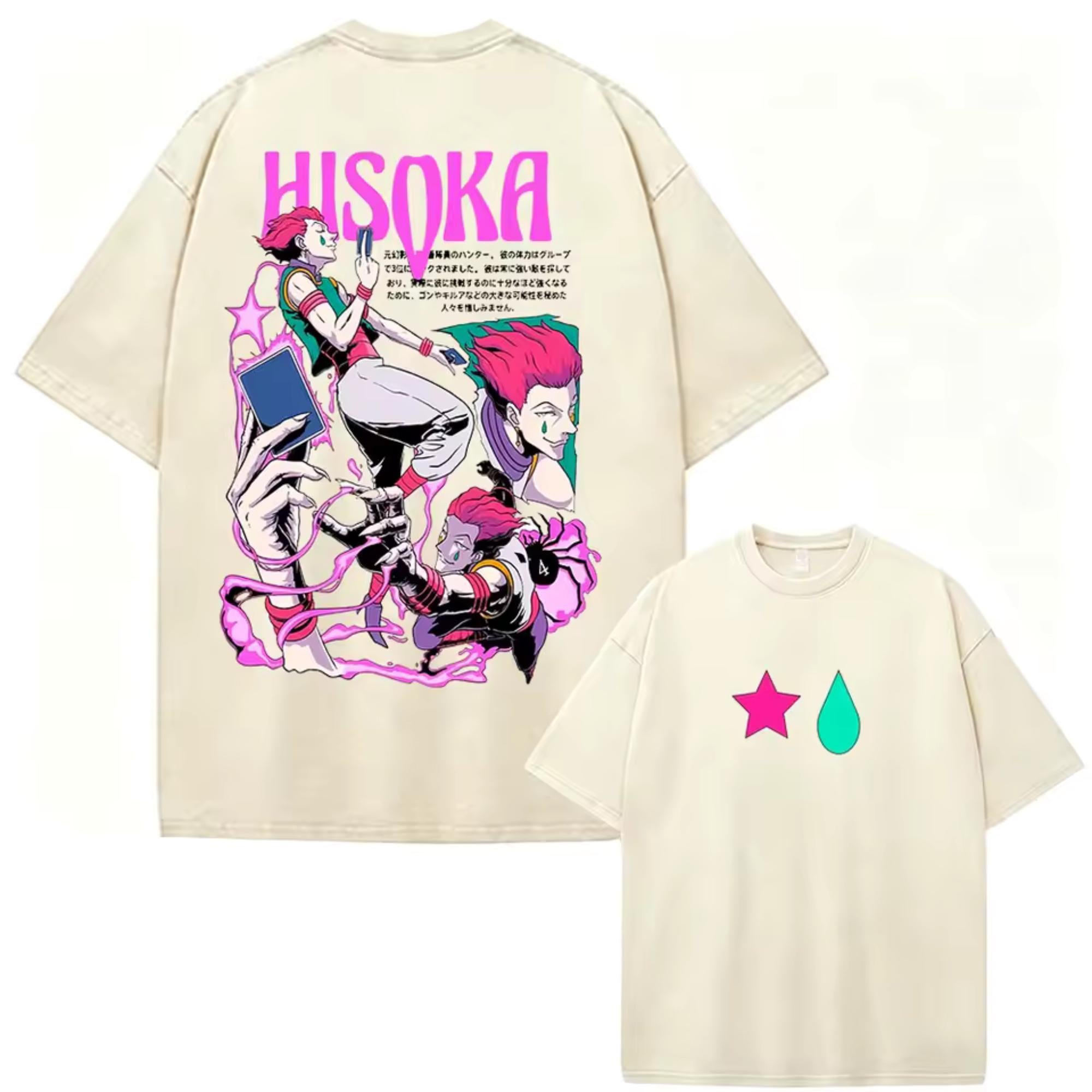 Hisoka Anime T-Shirt, Hunter Inspired Graphic Tee, Japanese Streetwear, Unisex Shirt